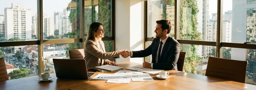 New Hampshire small business owner securing financing with Crestmont Capital