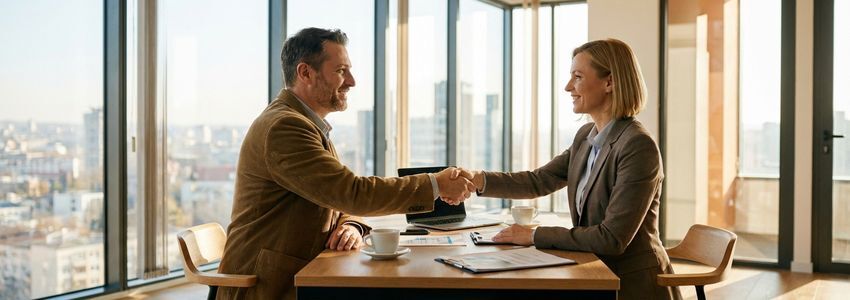 New York small business owner securing financing with Crestmont Capital