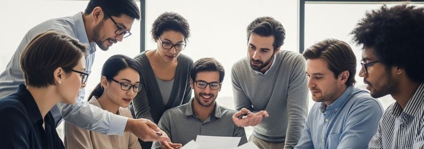 Small business entrepreneurs discussing loans in Norwalk, California