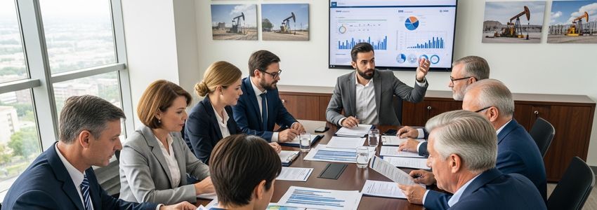 Oilfield equipment financing consultation with oil and gas professionals