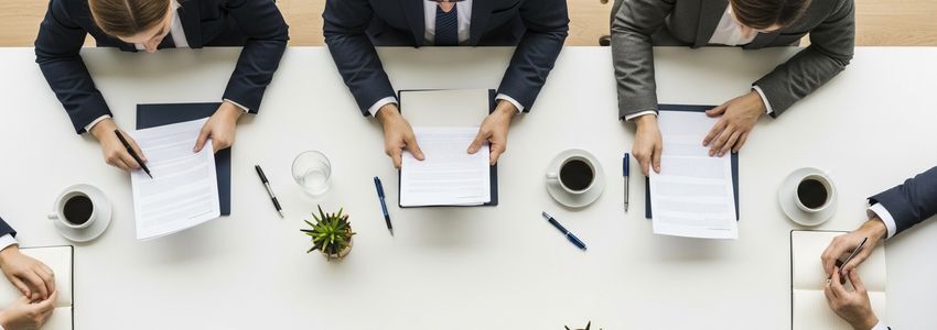 Online magazine business owner reviewing digital publishing analytics and loan options