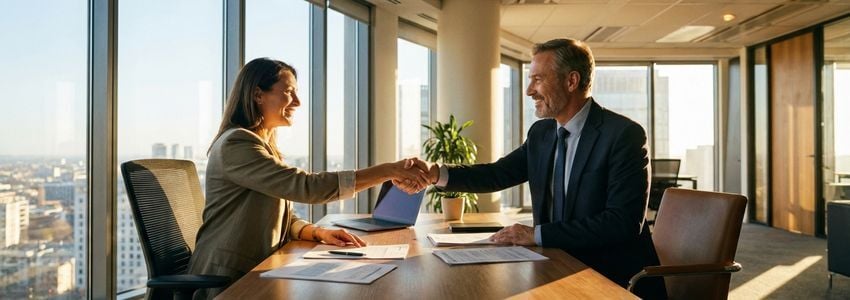 Oregon small business owner securing financing with Crestmont Capital