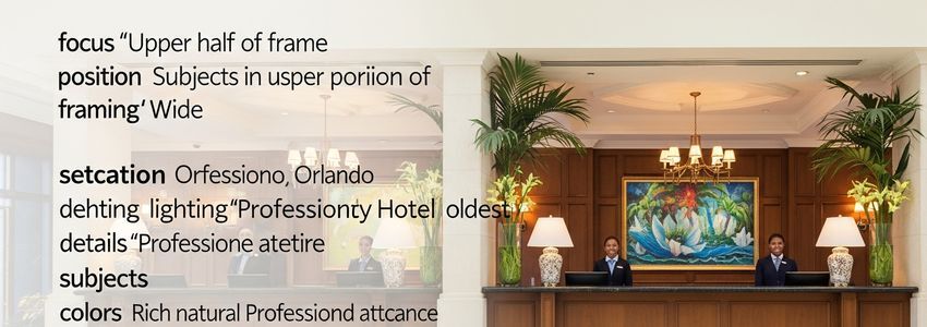 Hotel lobby interior representing Orlando tourism business financing options
