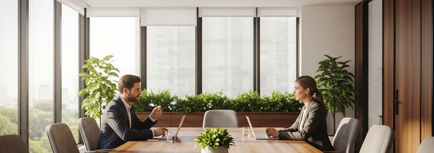Business owner securing financing for a partner buyout at Crestmont Capital