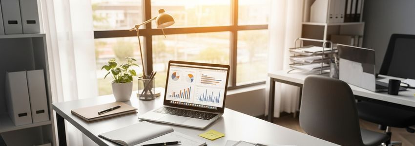 Portable storage business owner reviewing financing documents