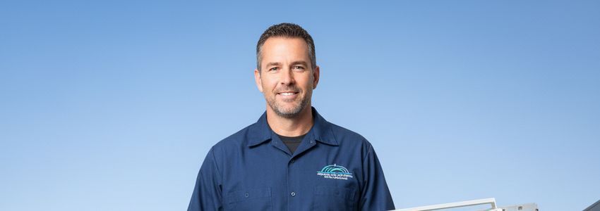 Pressure washing business owner reviewing financing options