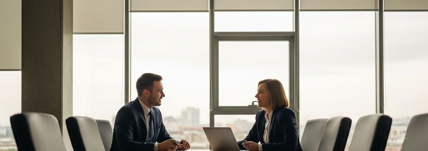Business owner reviewing loan documents showing prime lending rate impact on financing costs