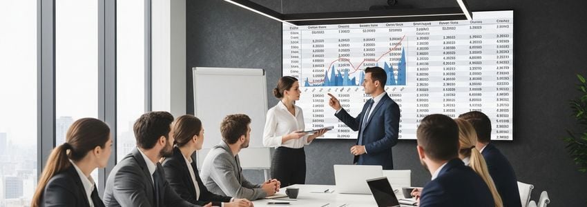 Business owner reviewing financial strategies to protect business during a recession