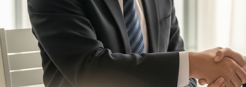 Real estate investor reviewing rental property portfolio loan documents with a financial advisor