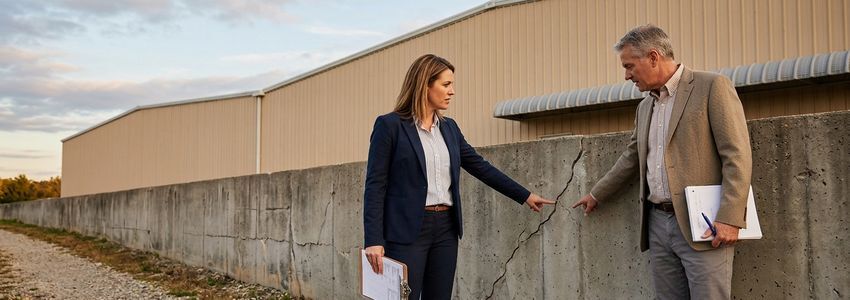 Business Loan for a Company Facing a Costly Retaining Wall or Site Drainage Repair