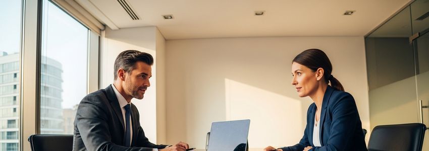 Business owner reviewing same-day loan and merchant cash advance options