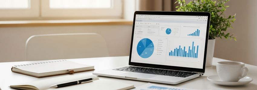 Business professional reviewing SBA loan financing options and interest rate comparisons