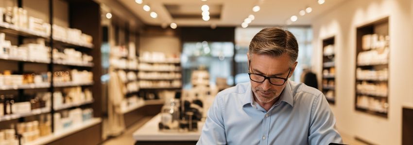 Retail business owner reviewing financing options for Scottsdale and Tucson stores