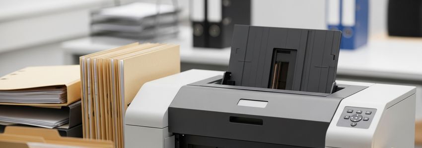 Secure document scanning equipment - professional office scanner and filing system
