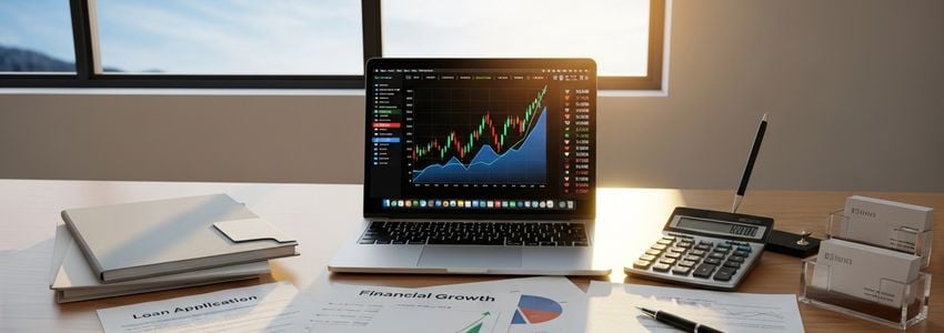 Small business owner reviewing loan documents to get small business loans in Fort Worth Texas