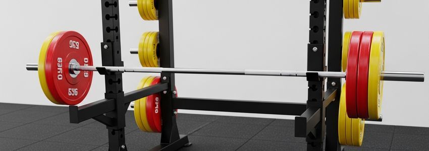 Fitness business owner reviewing strength training equipment lease agreement