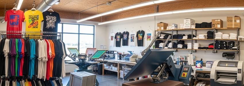 T-shirt printing equipment financing options for businesses