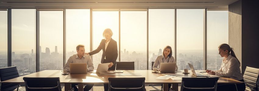 Healthcare business professionals reviewing telehealth financing options