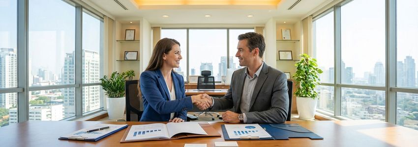 Texas small business owner securing financing with Crestmont Capital