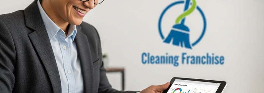 Two Maids franchise owner reviewing financing options