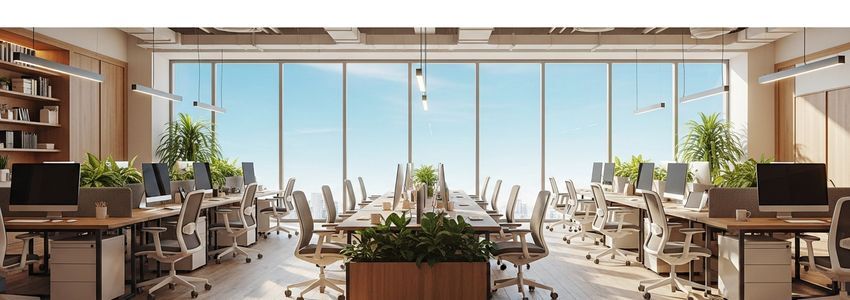 Modern startup office representing venture debt financing for growth-stage businesses