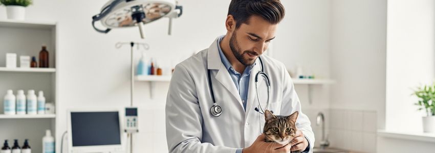 Veterinarian reviewing financing options for their veterinary practice