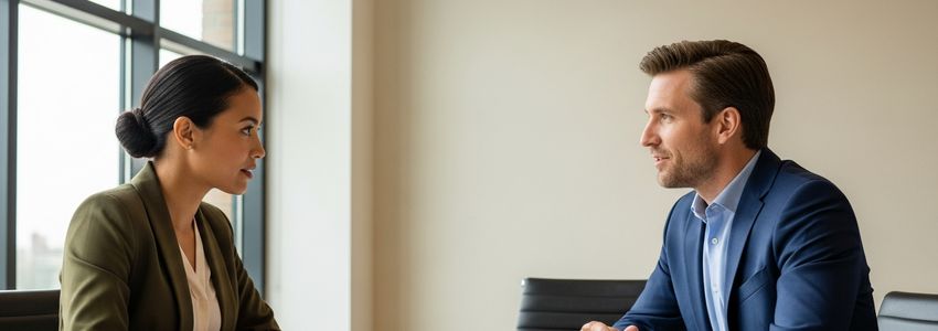 Small business owners reviewing financing options with an advisor in Waterbury, Connecticut