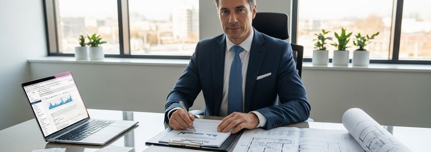 Waterproofing contractor reviewing financing options