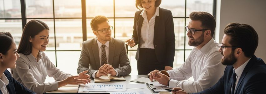 Business owners planning multi-location expansion strategy with working capital financing