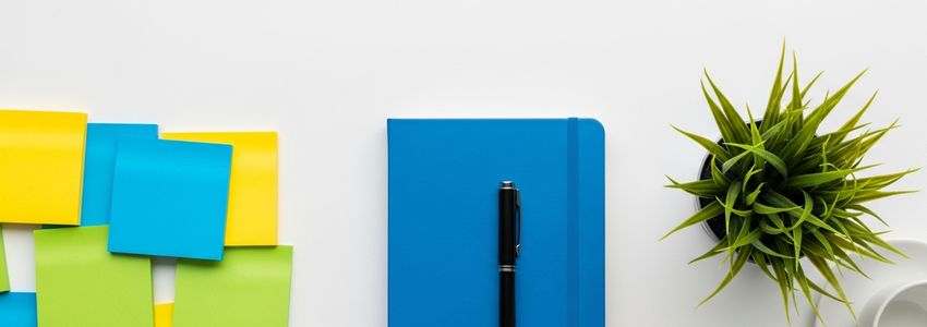 Business professional workspace for working capital analysis and cash flow management