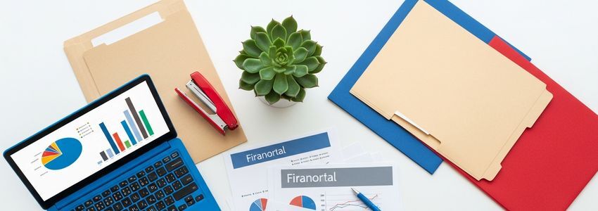 Business financial planning and working capital analysis with charts and documents
