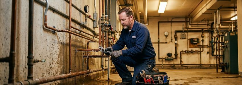 Business Loan for a Company Facing a Costly Commercial Plumbing Pipe Burst Repair