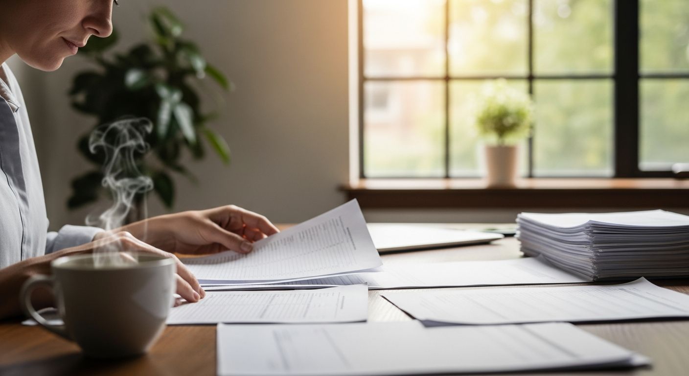 New Jersey small business owner reviewing financing options with a business advisor in a modern office setting