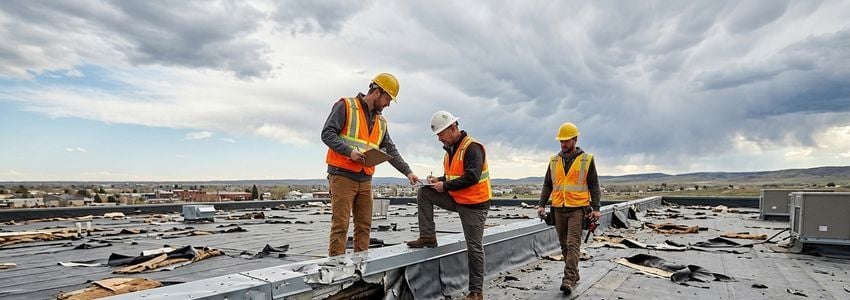 Business Loan for a Company Facing a Costly Storm Damage Roof Repair