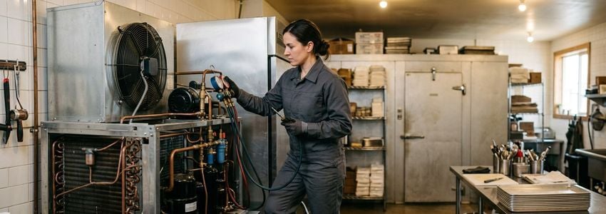 Business Loan for a Company Facing a Sudden Need to Replace a Commercial Walk-In Freezer Compressor