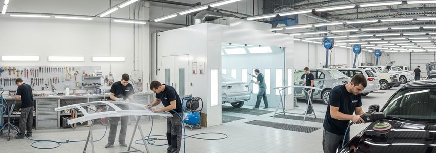 Auto Body Shop Business business loans from Crestmont Capital